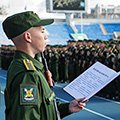 Торжественная церемония принятия Военной присяги курсантами Военно-космической академии имени А.Ф.Можайского