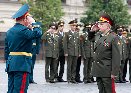 Выпуск офицеров Московского высшего военного командного училища